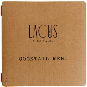 Portamenu Quadrato Naturale